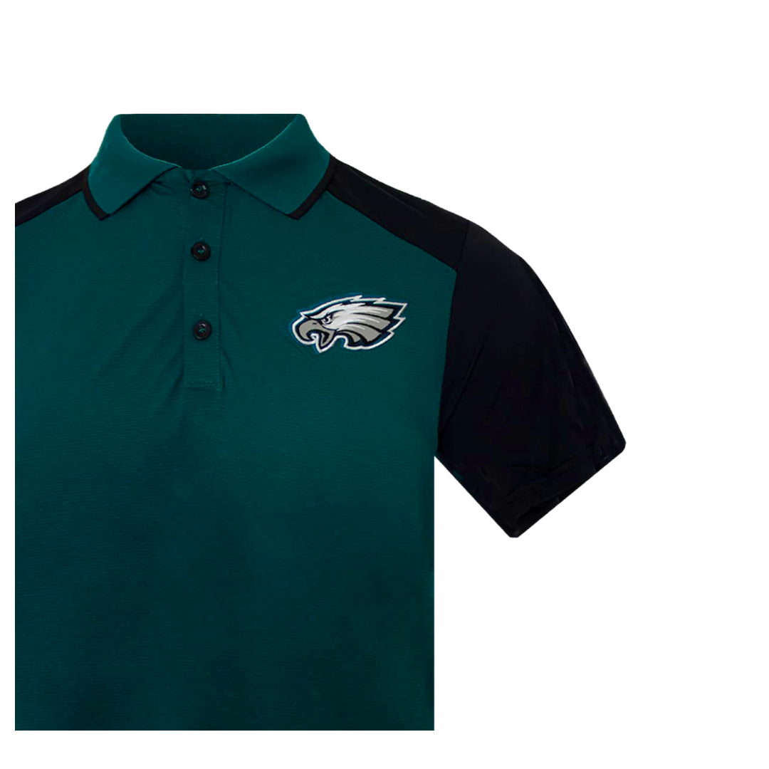 Playera Tipo Polo Deportiva Nfl Philadelphia Eagles
