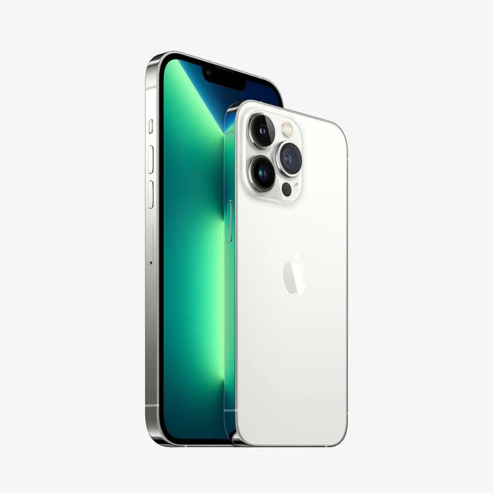 Celular iPhone 13 Pro 128GB Reacondicionado Blanco + Funda Protectora