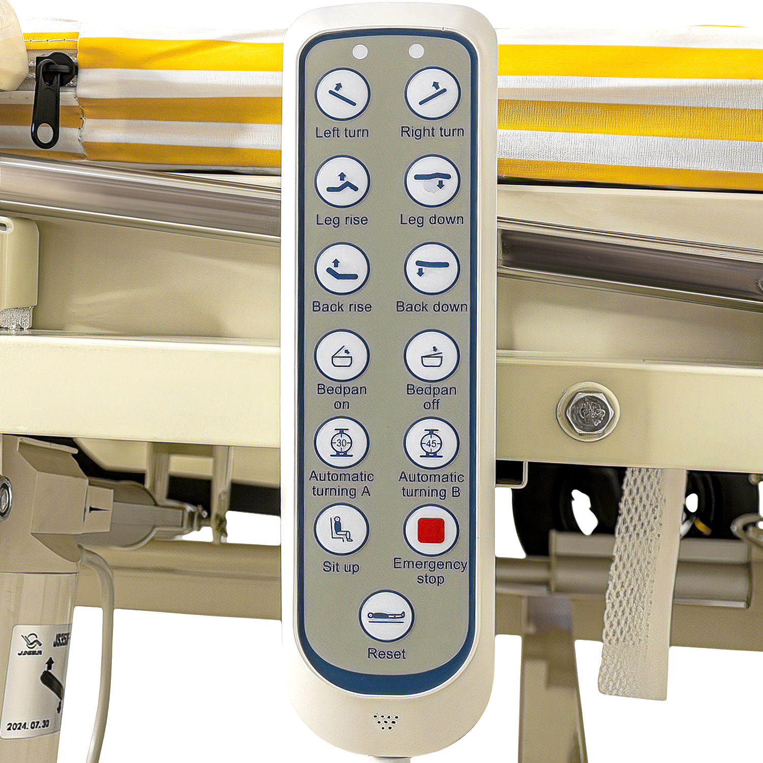 Cama Hospitalaria Electrica 6 Funciones Comodo Lujo Premium Nanofort