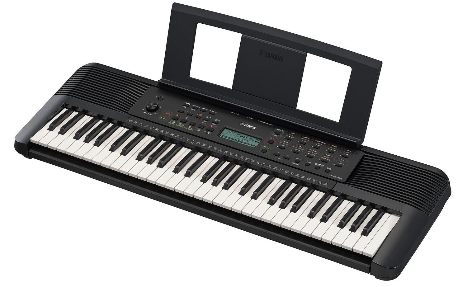 Paquete de Teclado Yamaha Psre283 con Banco, Base y Funda.