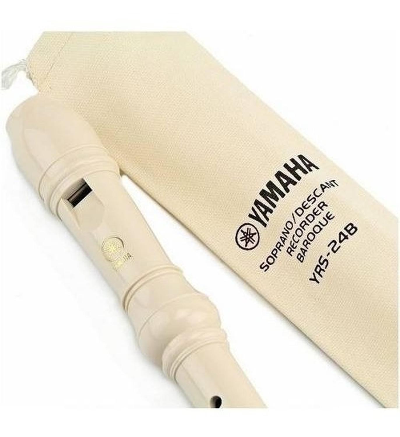 Yamaha Flauta Dulce Soprano Escolar Con Funda.