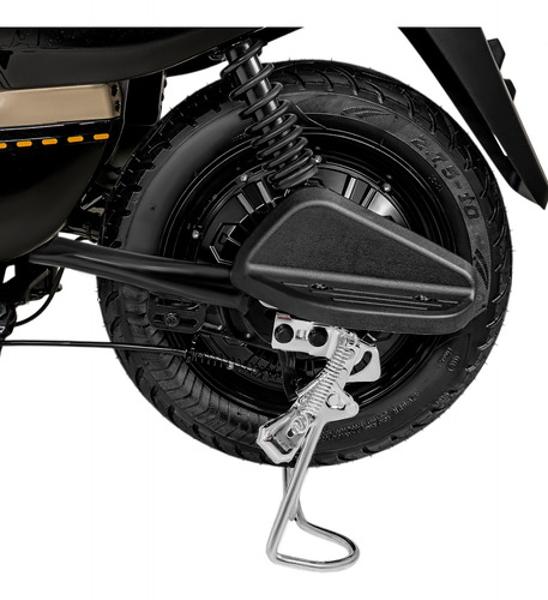 Bicicleta Electrica Luz Led Scooter 50 Km/h 3 Velocidades Café Bizmo