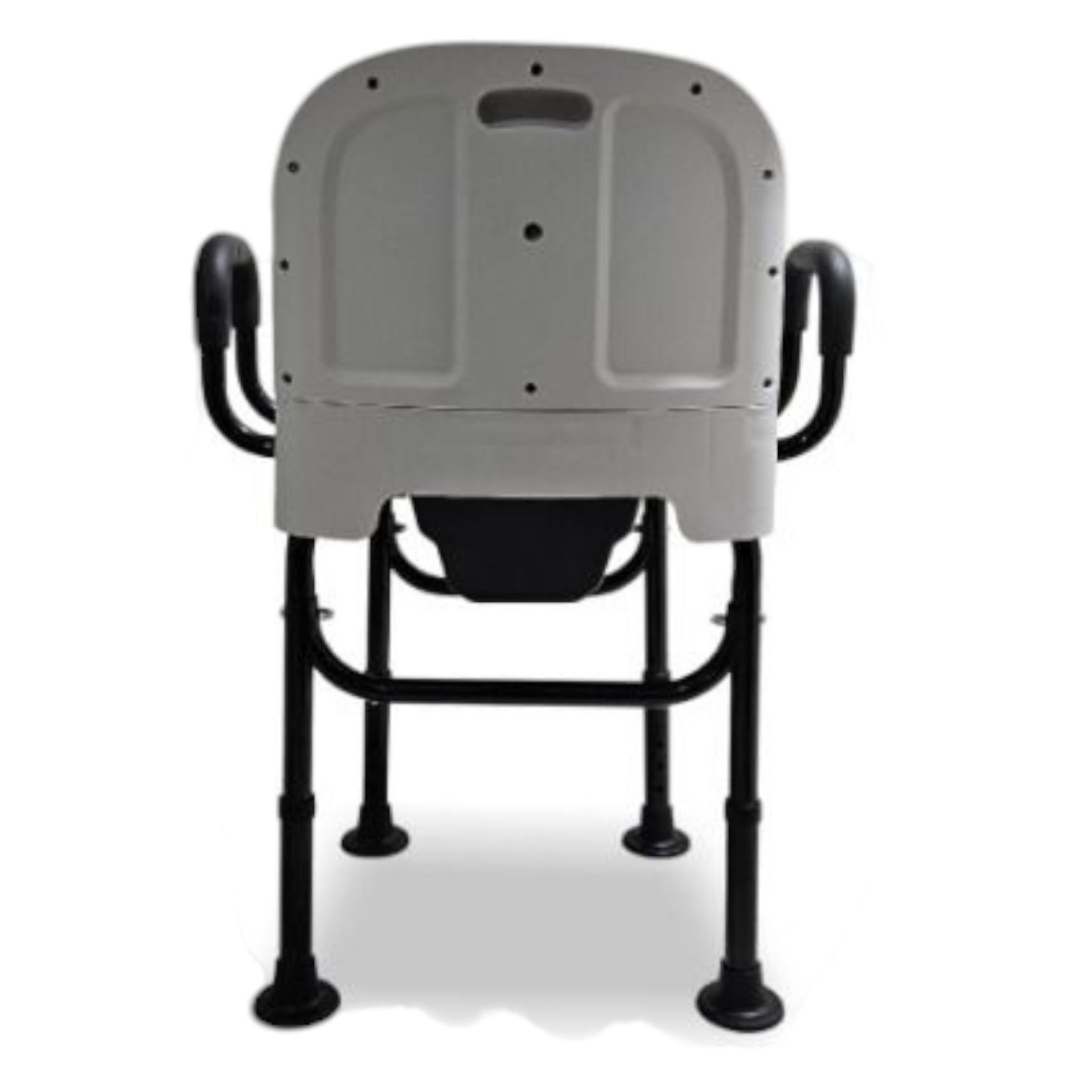 Silla De Baño Ducha Con Comodo Cuadrado Con Tapa