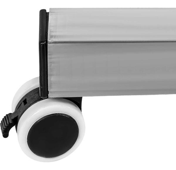 Mesa Mayo Tubular Charola Acero Inoxidable Ajustable Nanofort