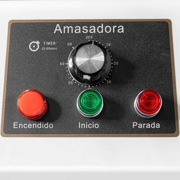 Amasadora Industrial Comercial 40 Litros 15kg 1500w 246rpm Gutstark Home