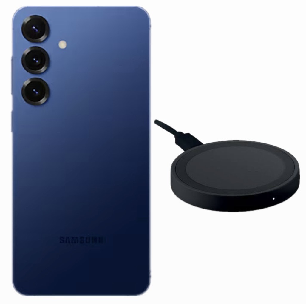 Samsung Galaxy S25 PLUS 256GB Nuevo color Azul mas Cargador Inalámbrico
