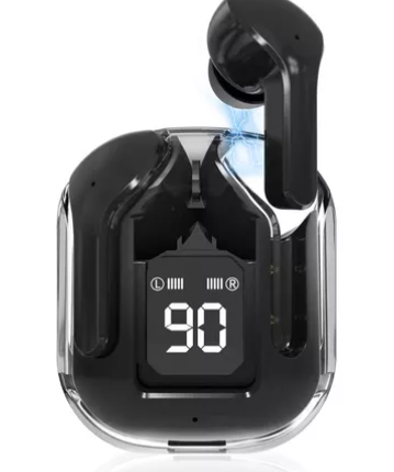 Audifonos Inálambricos in-ear Keluona Air31 T6 Negro Auriculares con Luz Azul LED