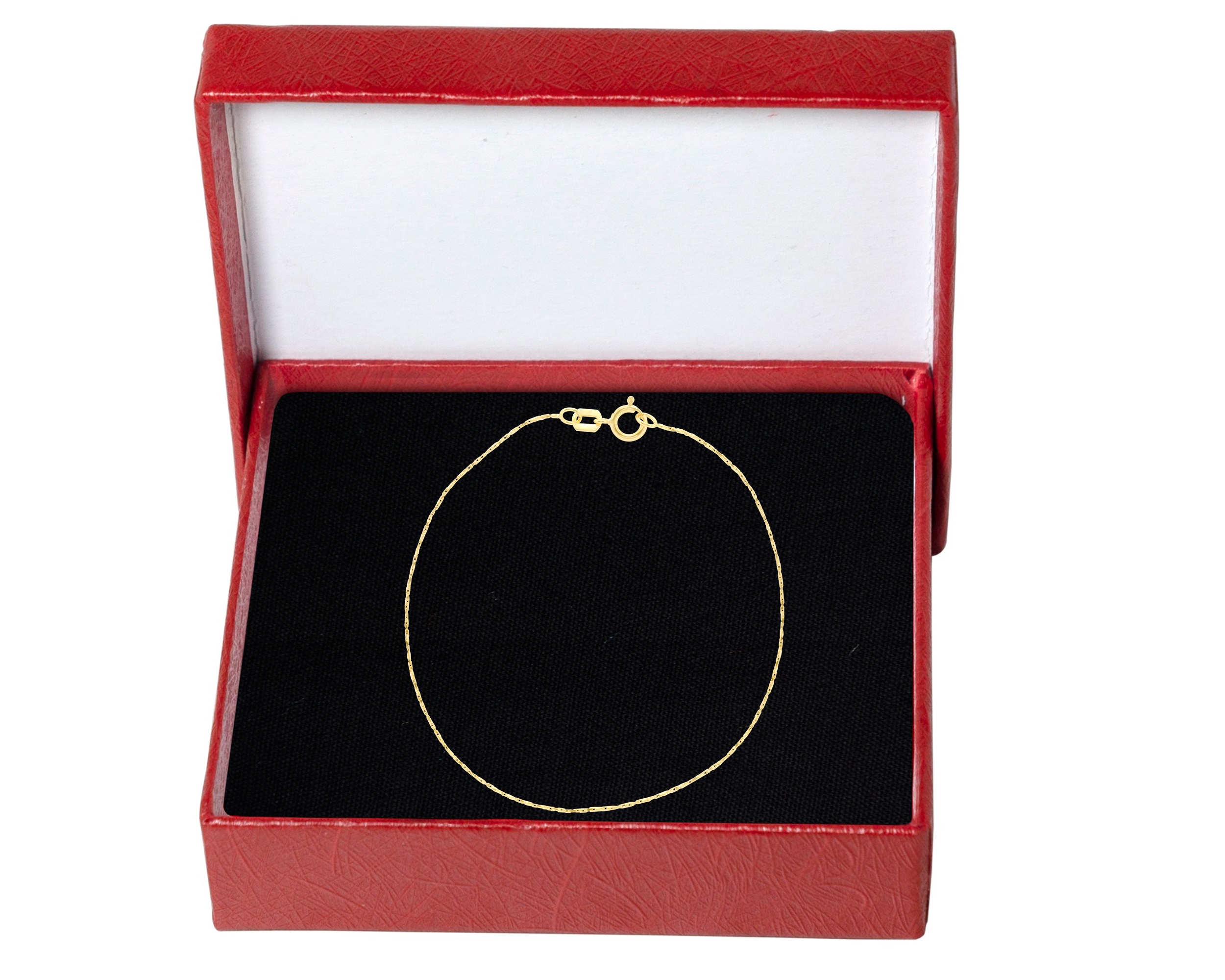 Pulsera Oro 10K Horoz Tejido Twist 18cm Si270