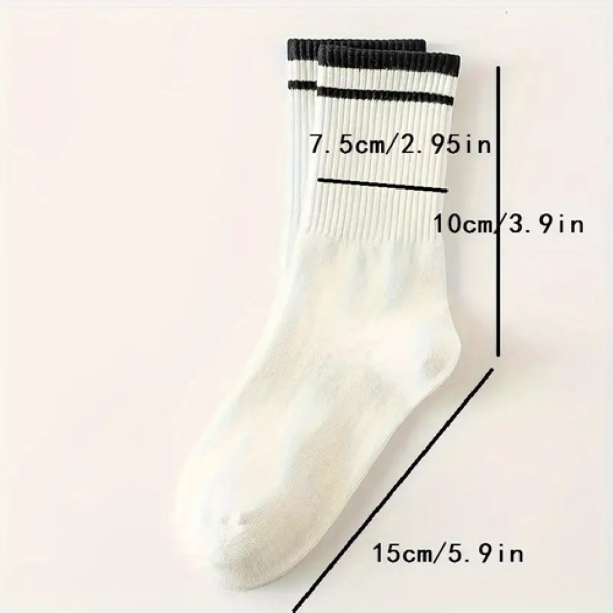 5 Pares De Calcetines Moda Calcetas Deportivas Para Mujer colores