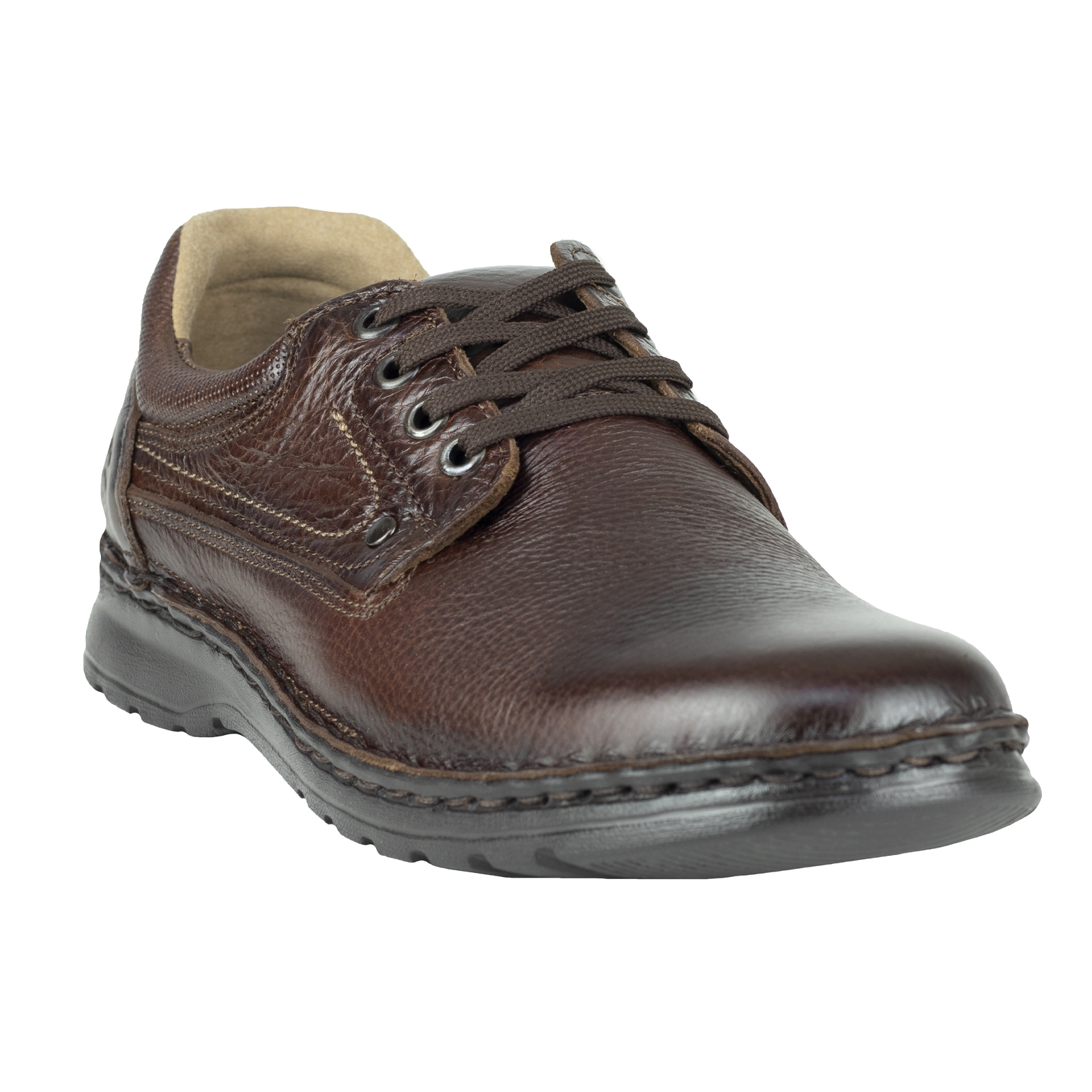 Zapatos De Hombre Casual Derby Lobo Solo Choclo 9655 Besani