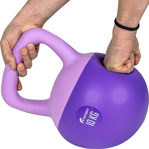 Set Kit Pesas Rusas Kettlebell 4 6 8 10 Kg Colores 4 Pz Centurfit