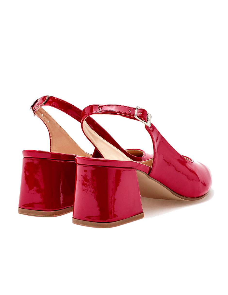 ZAPATILLA MUJER COLOR ROJO