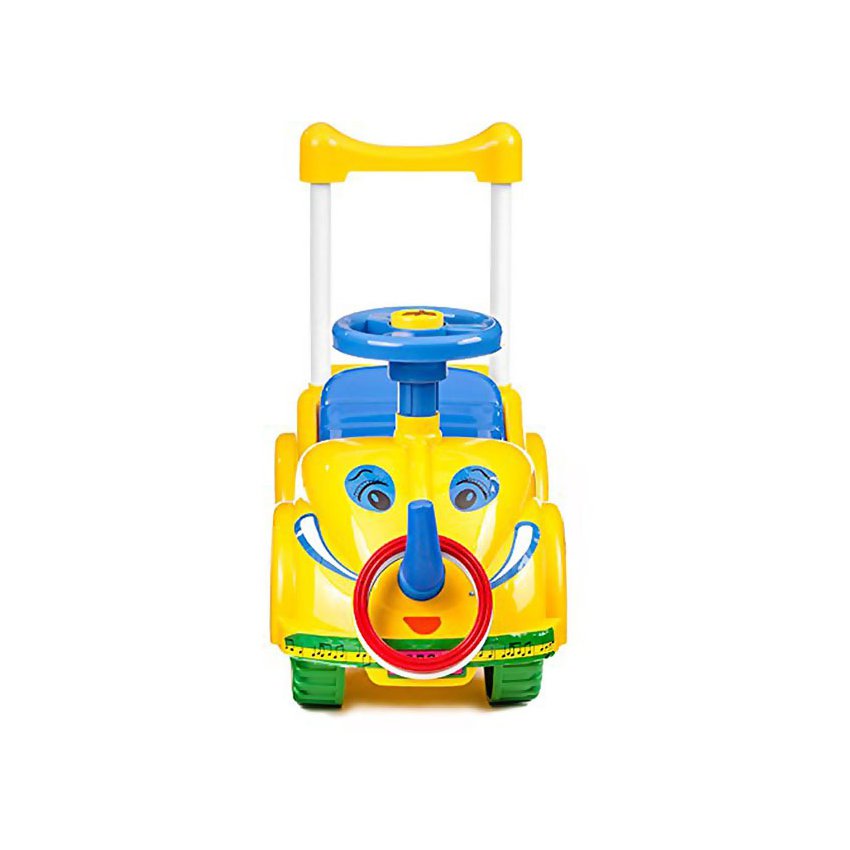 Montable Carrito MyToy Para Niños Elefante Amarillo