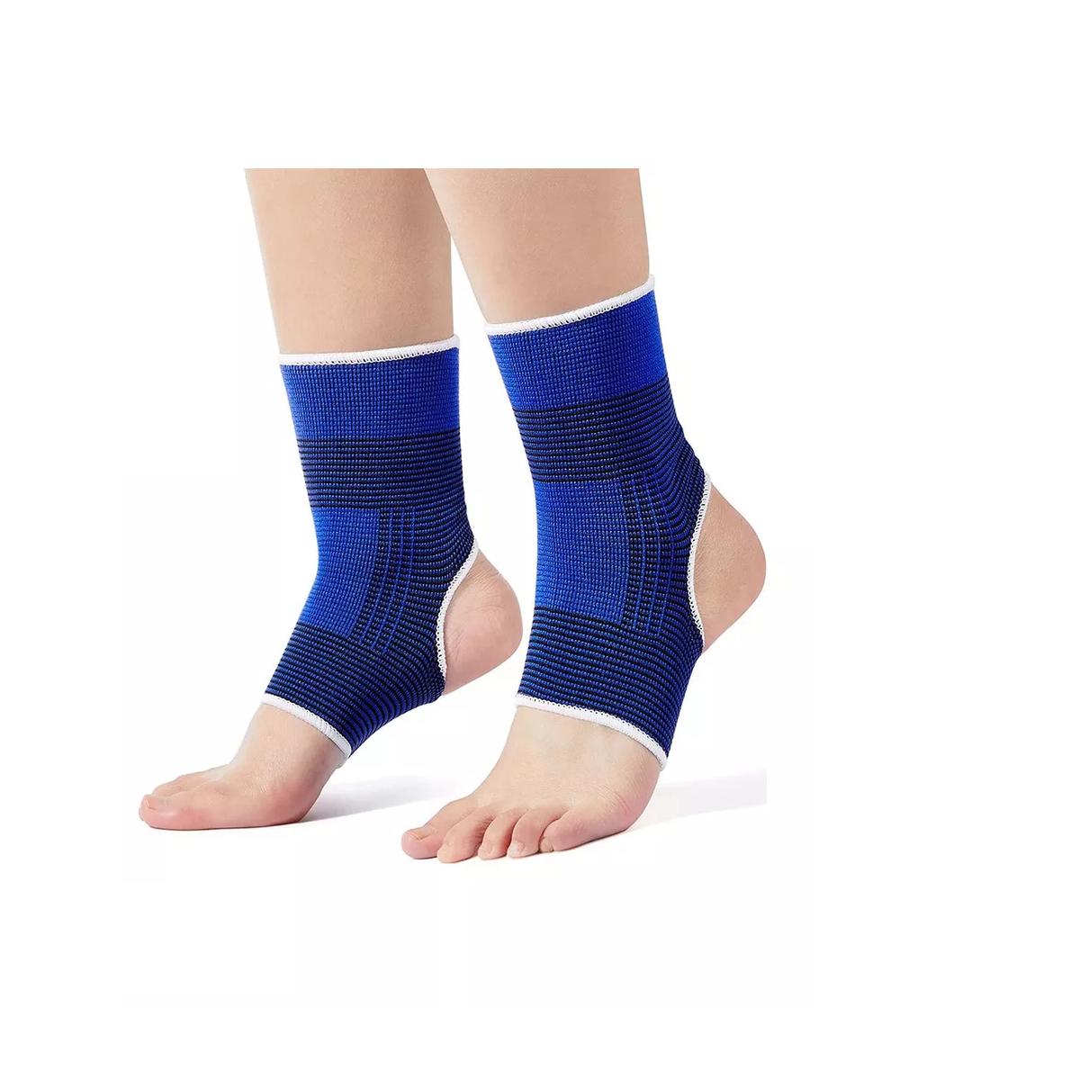 Par De Tobilleras Tobillera Bn Mma Muay Thai Kick Boxing Azul
