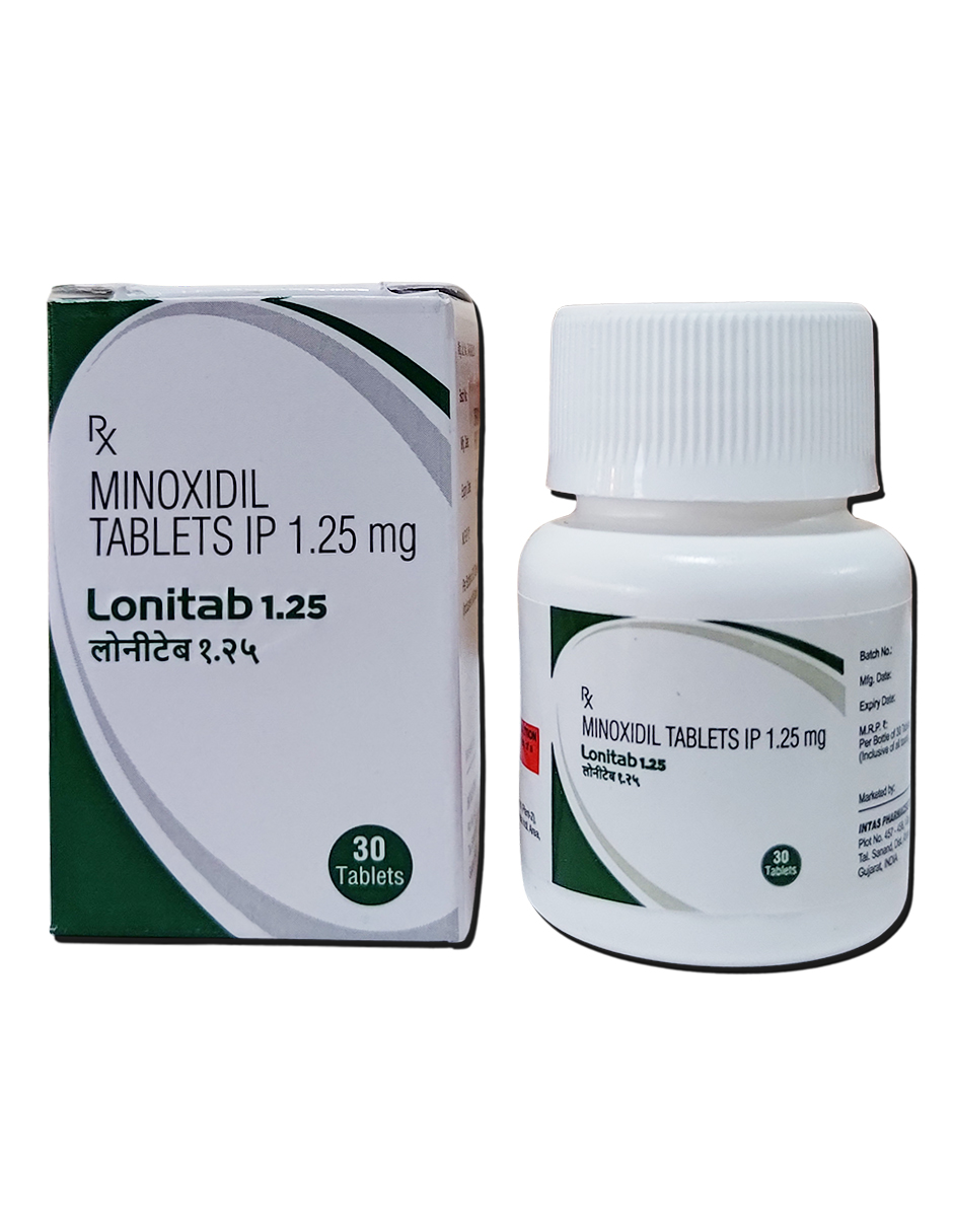 Minoxidil 1mg 30 Tabletas Lonitab