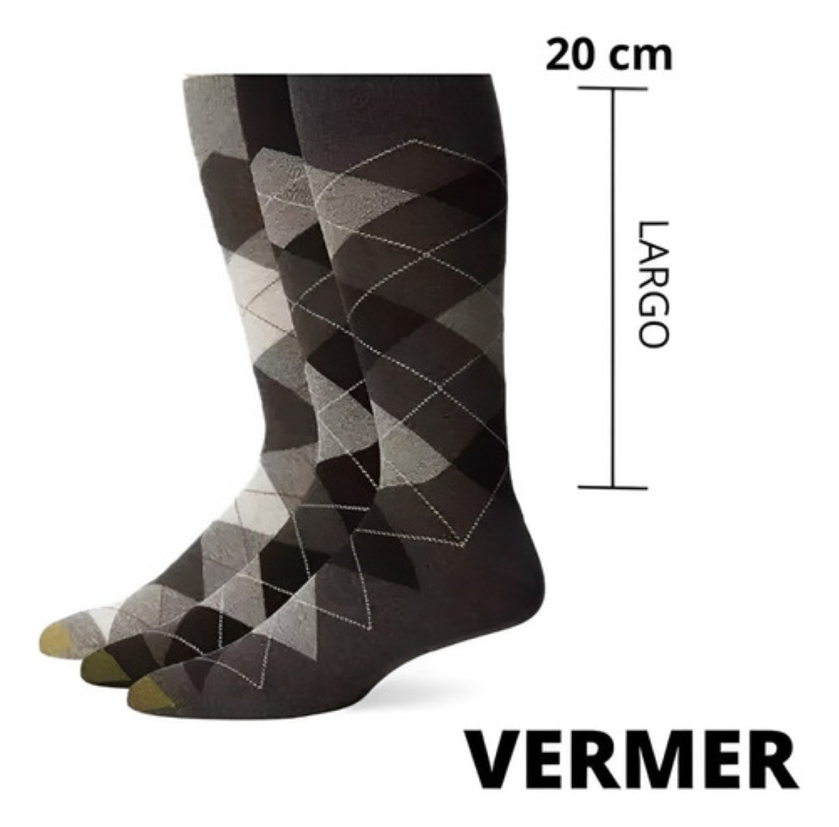 Calcetines Vestir Caballero Algodón Colores Moda 12 Pares negro surtidos 