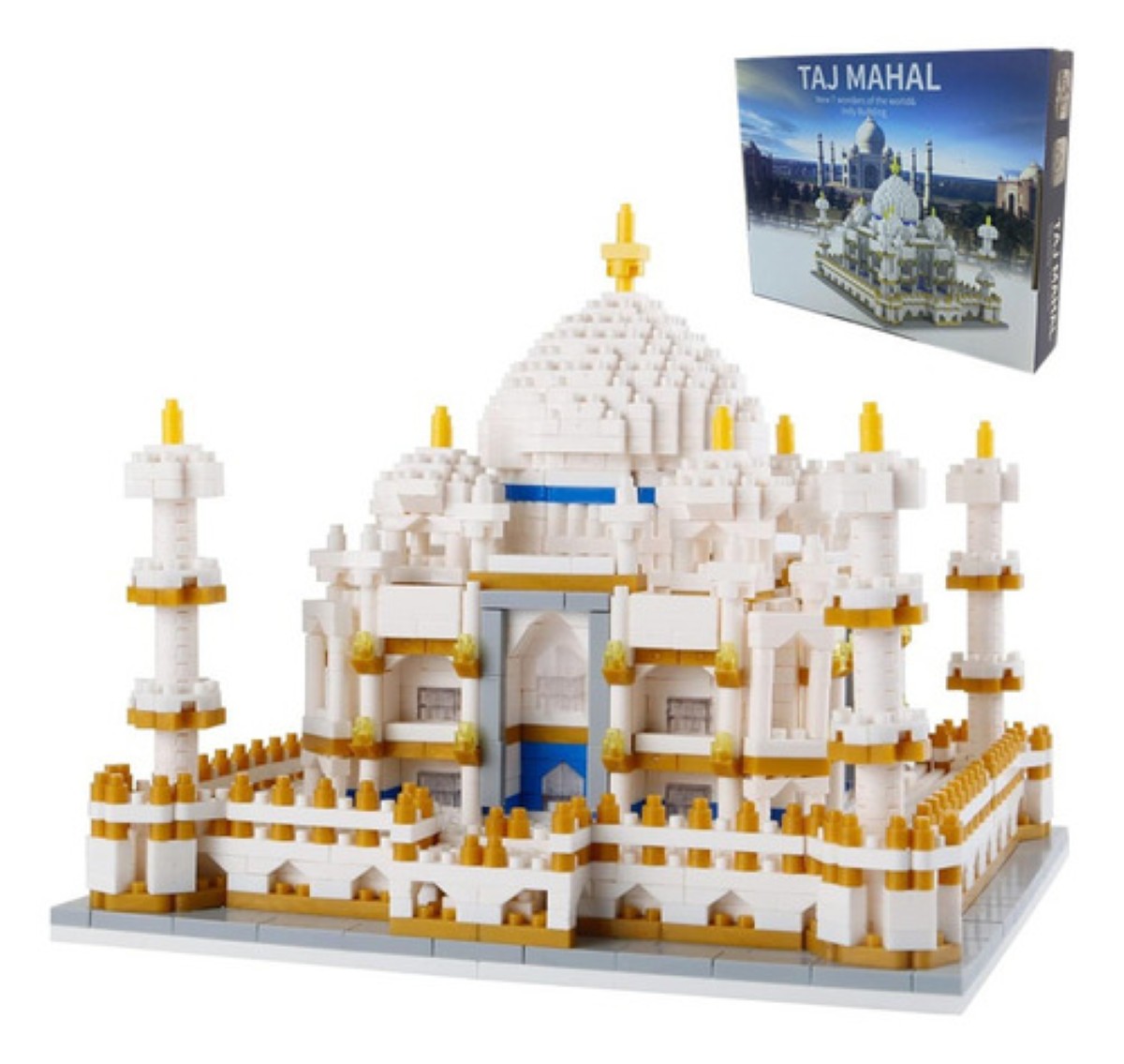 2669 Piezas Modelo De Construcción Mini Block BLANCO CAFE 
