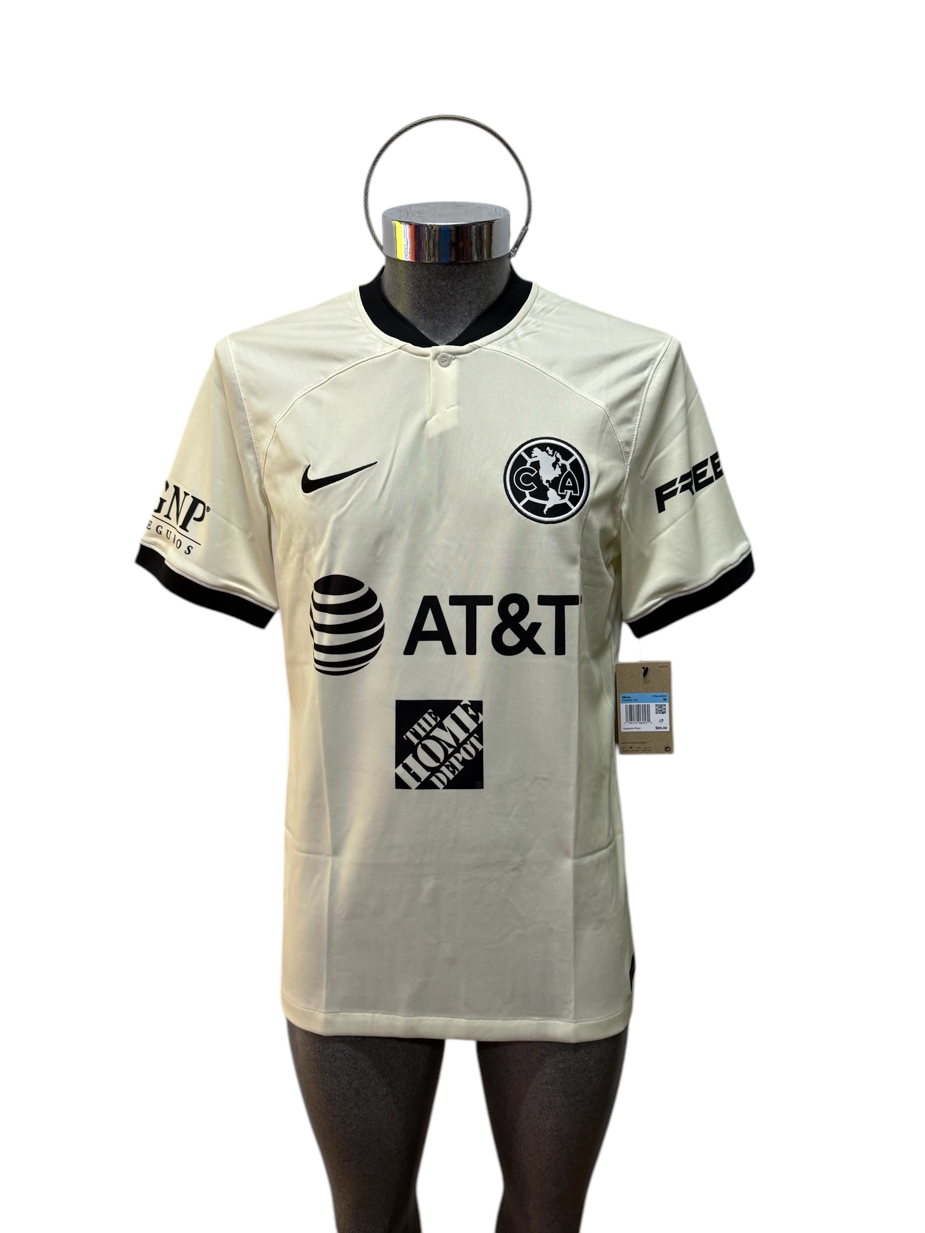 Jersey Original Nike Aguilas América gala 3era blanca 2022-2023 DO8332