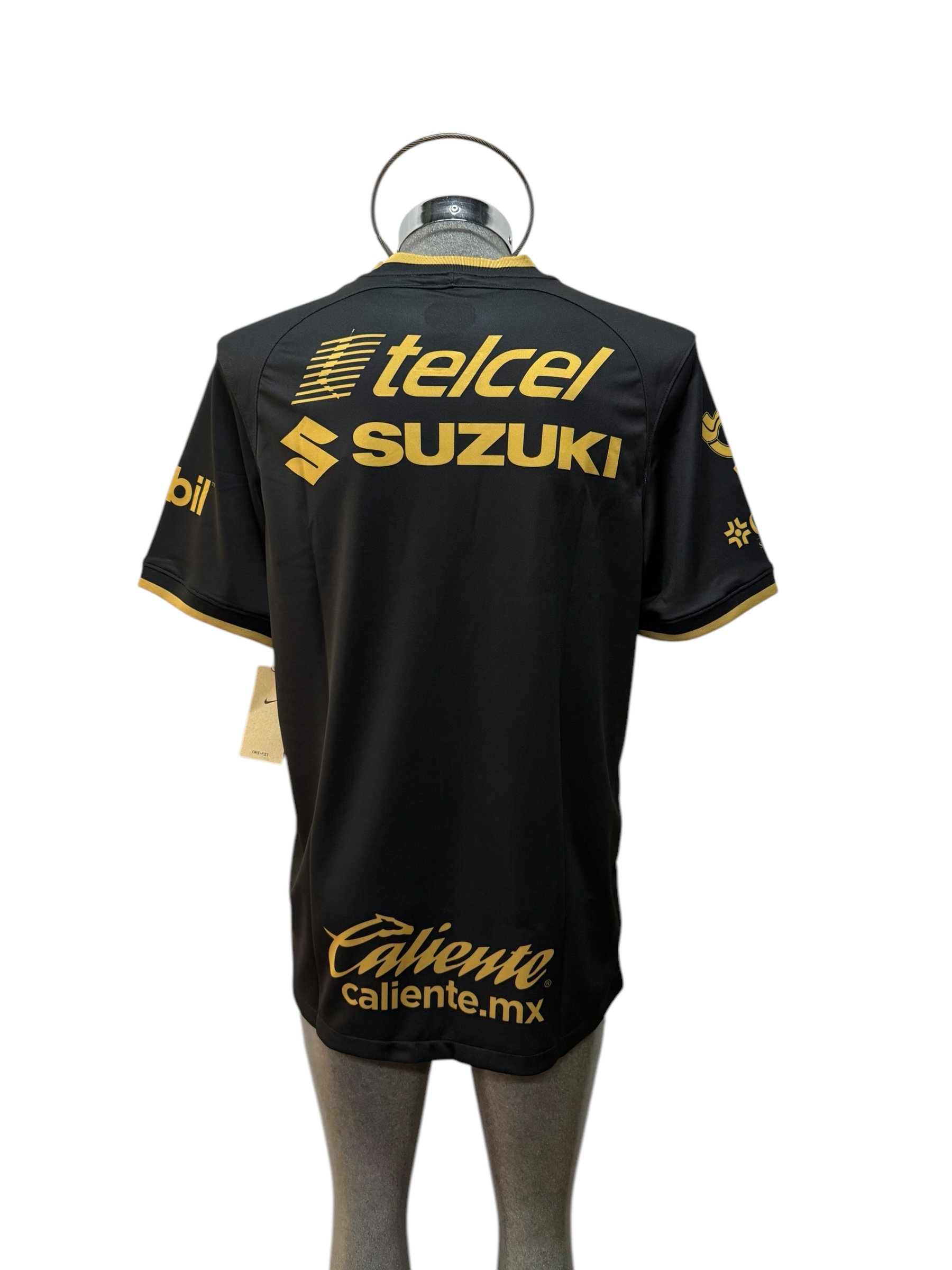 Jersey Original Nike Pumas de la UNAM gala 3era negra 2022-2023 DO8334