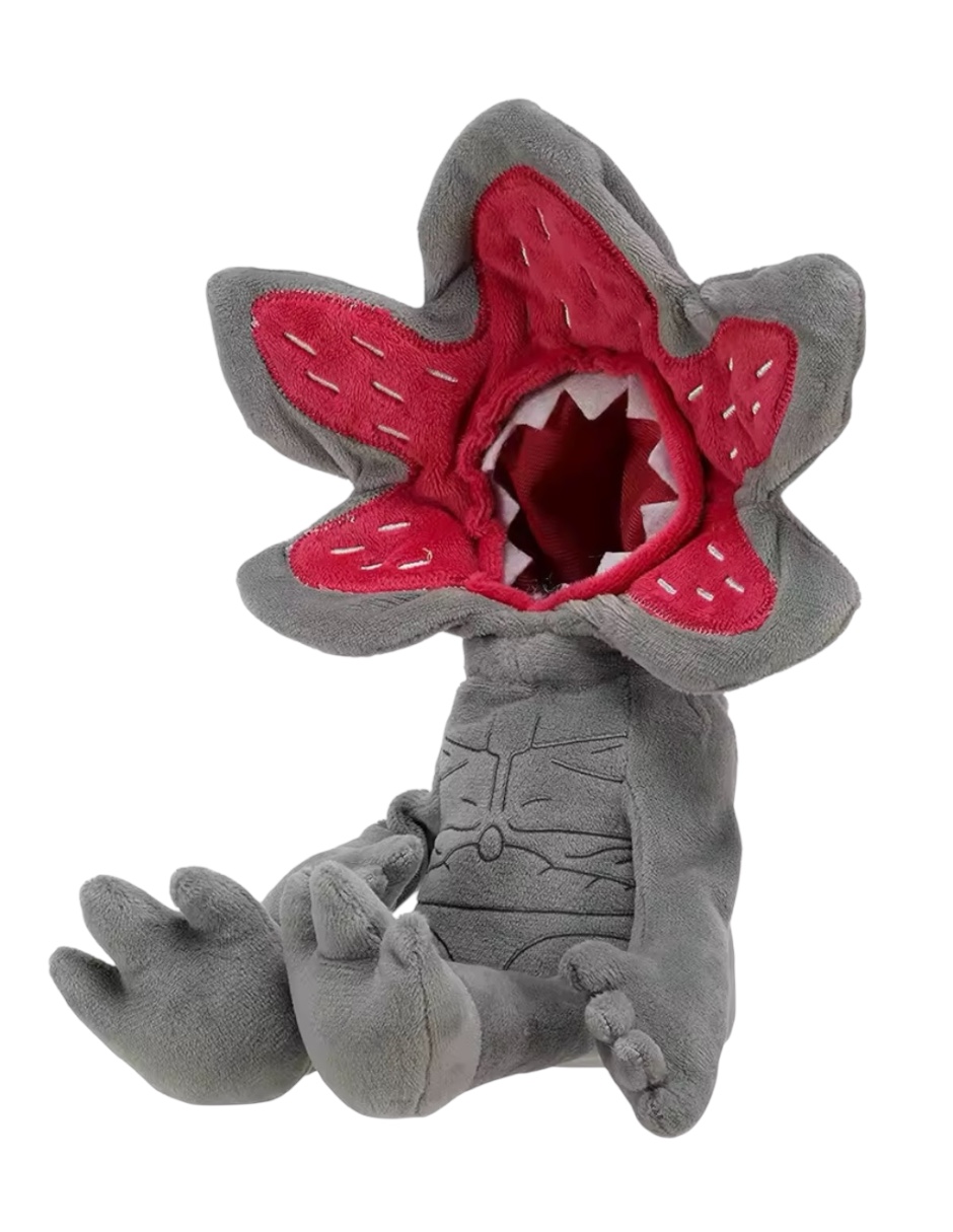 Muñeco de peluche Demogorgon Stranger Things, color gris, algodón 100% 