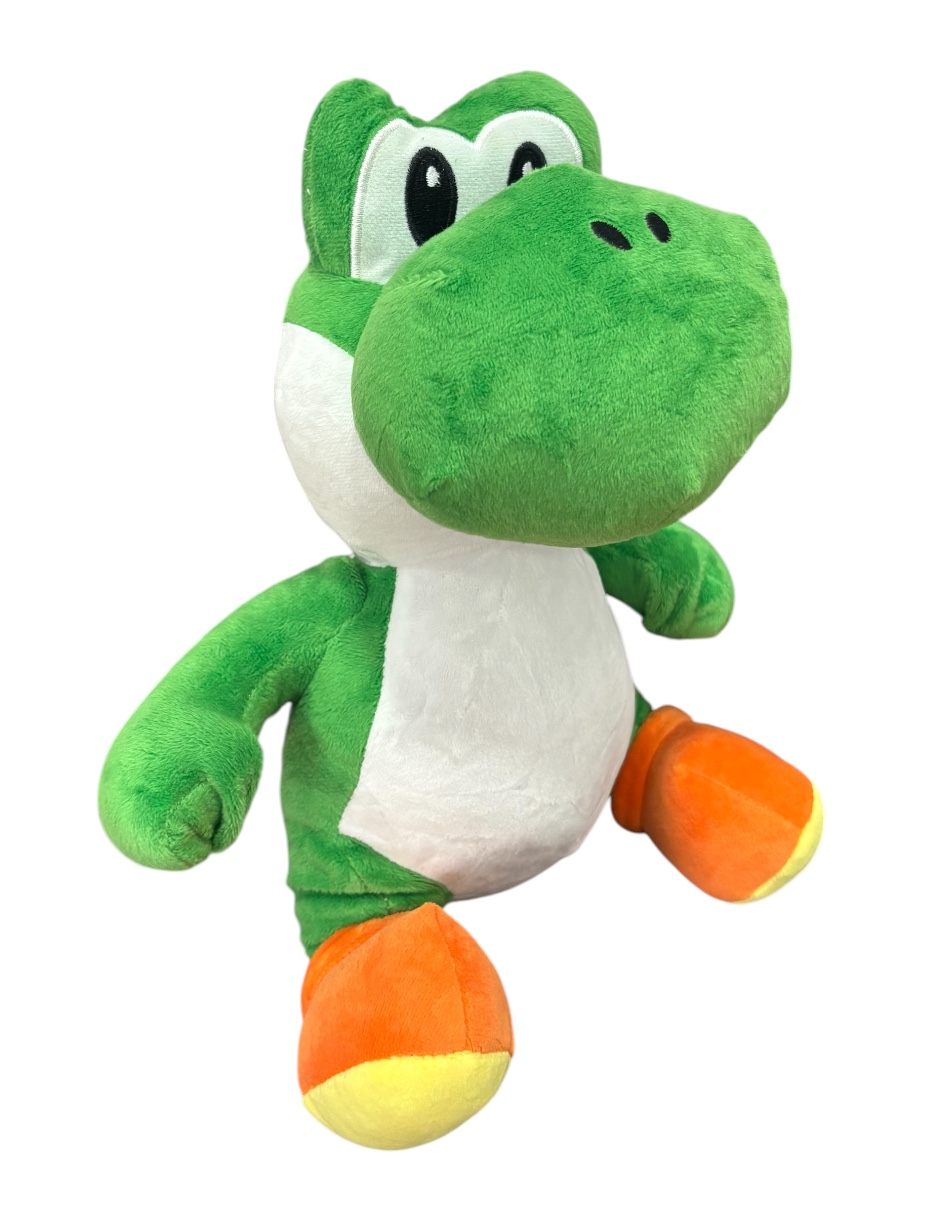 Muñeco de peluche Yoshi, color verde, algodón 100% 
