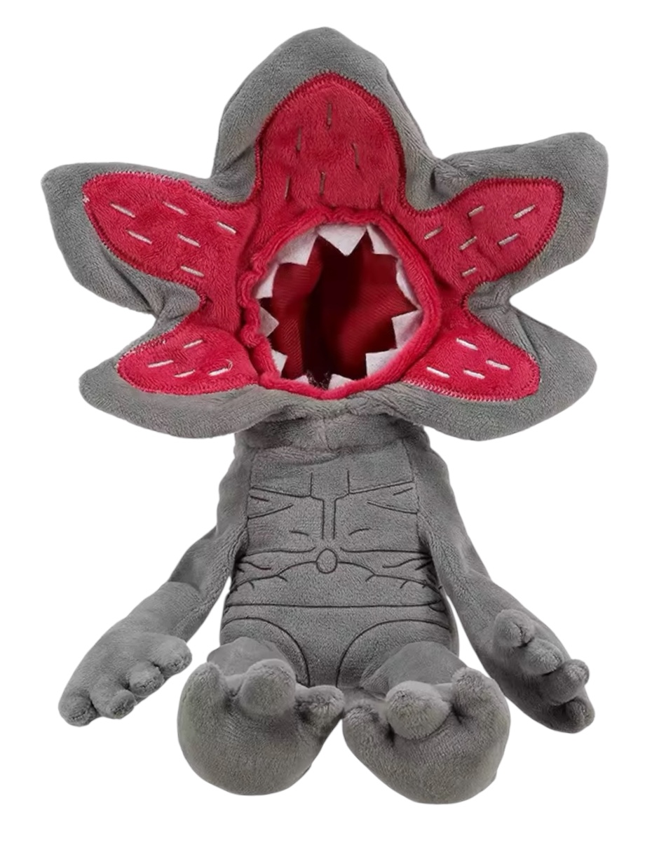 Muñeco de peluche Demogorgon Stranger Things, color gris, algodón 100% 