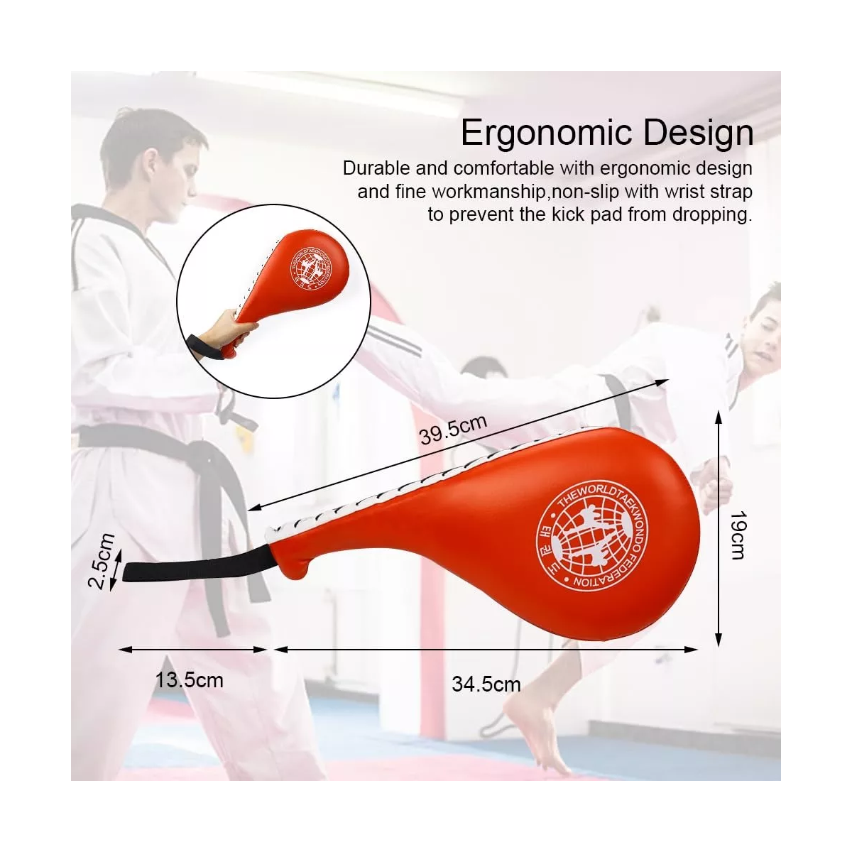 2 Almohadillas De Entrenamiento Para Kickboxing Y Karate