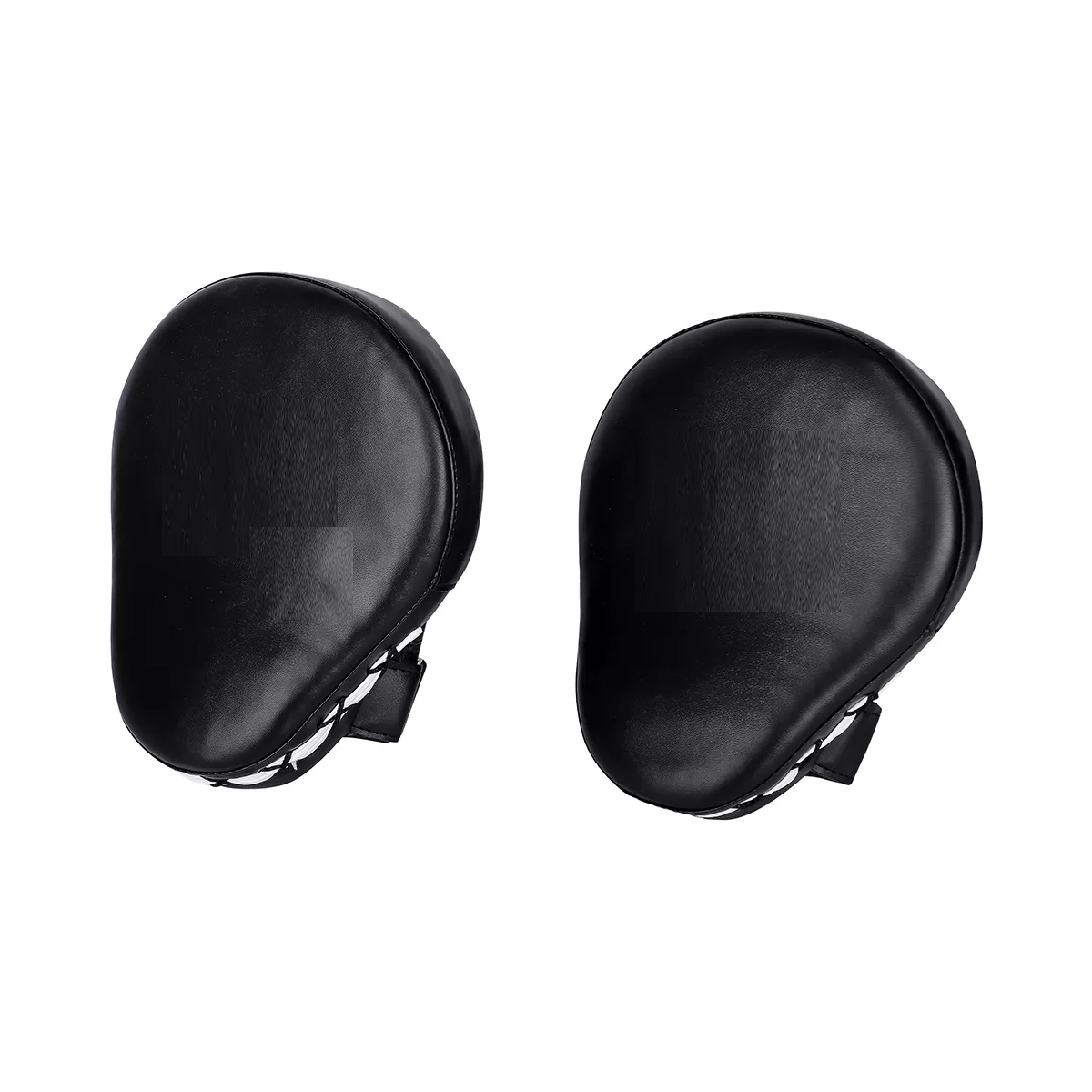 Guantes Foco Boxeo Par Manopla Espuma Alto Impacto Color Negro