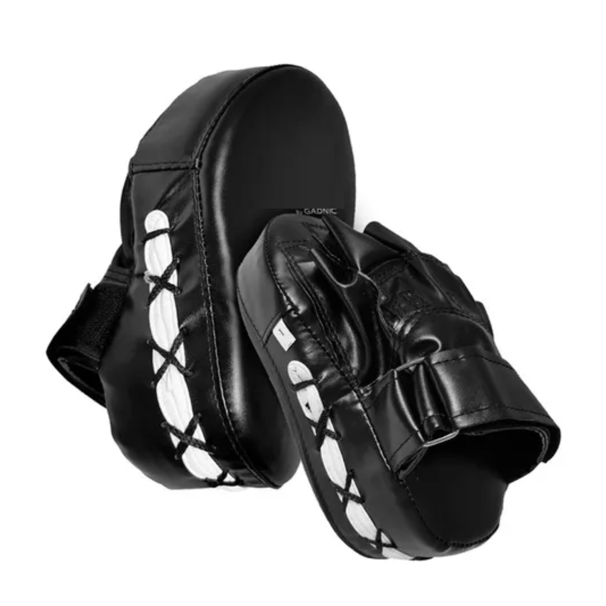 Guantes Foco Boxeo Par Manopla Espuma Alto Impacto Color Negro