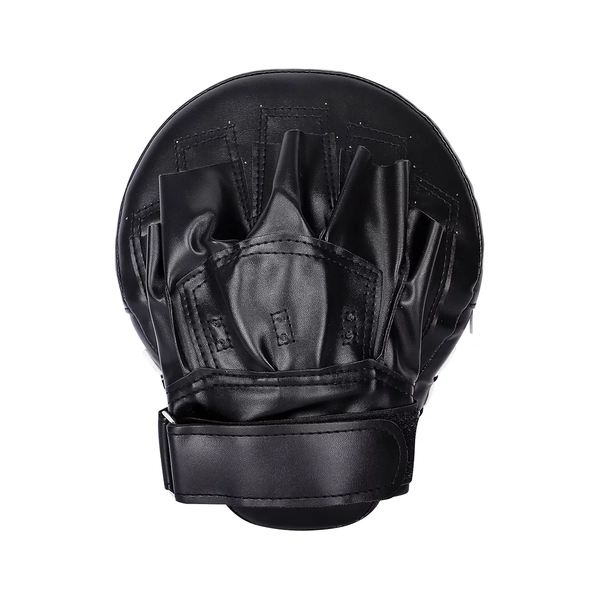 Guantes Foco Boxeo Par Manopla Espuma Alto Impacto Color Negro