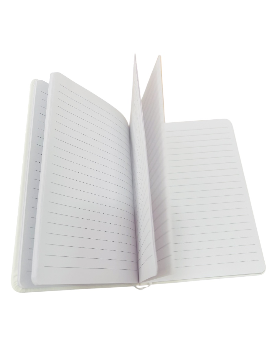 Libreta estilo francés blaco con hojas rayadas, NFL Bills