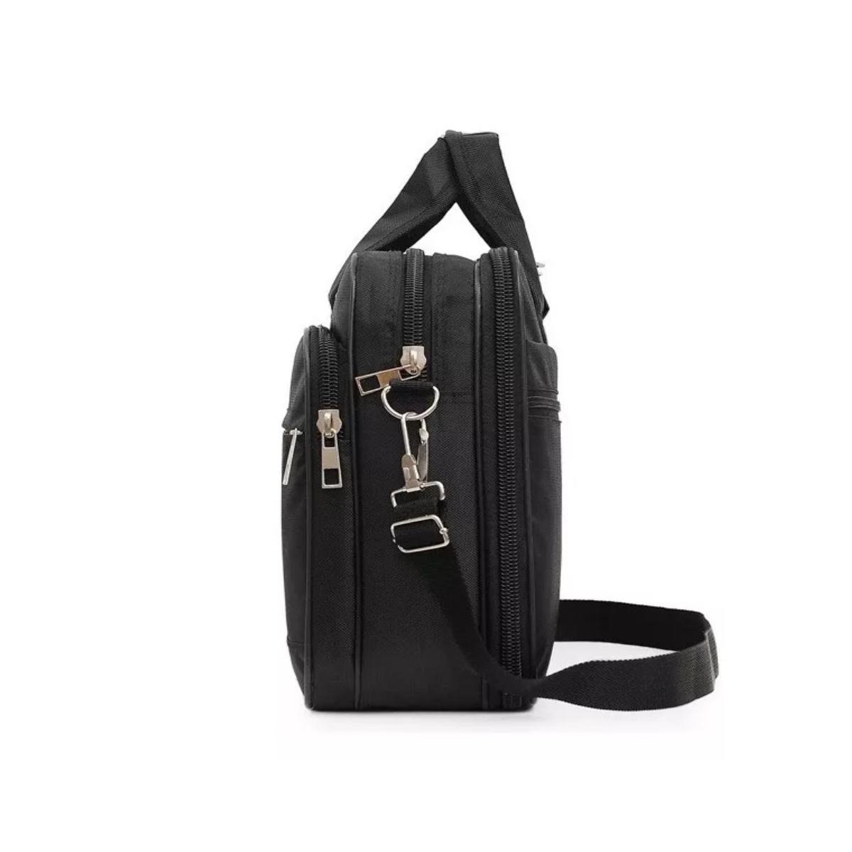 Ejecutivo Crossbody Portafolio Maletín Para Laptop Negro