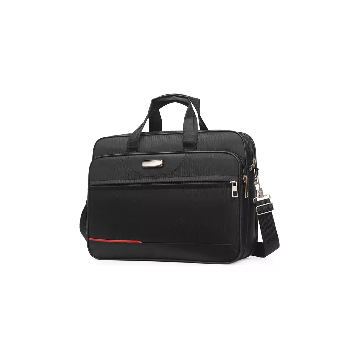 Ejecutivo Crossbody Portafolio Maletín Para Laptop Negro