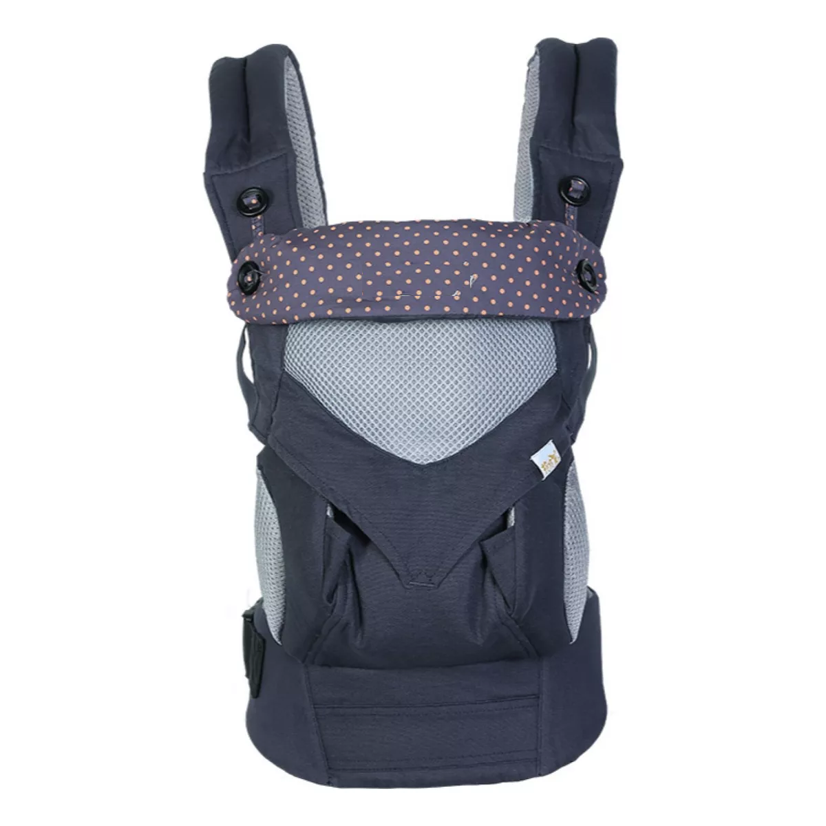Mochila Cangurera Para Bebé Ergonómica Asiento De 3-48 Meses Azul marino