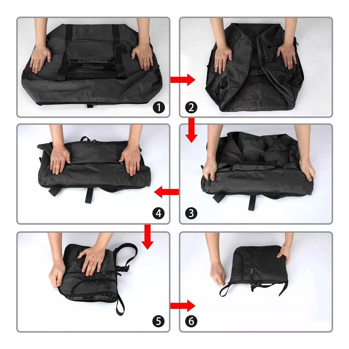 Maleta Bolsa Deportiva Hombre Plegable 80l Equipaje De Mano