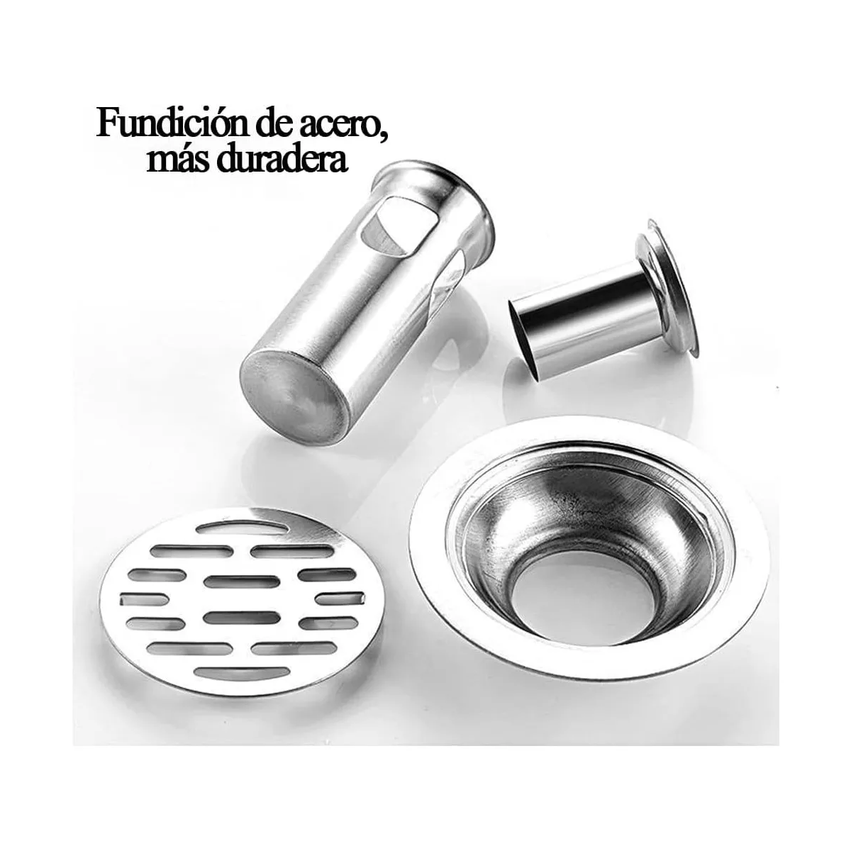 Coladera De Acero Inoxidable Drenaje Rápido Piso Desagüe