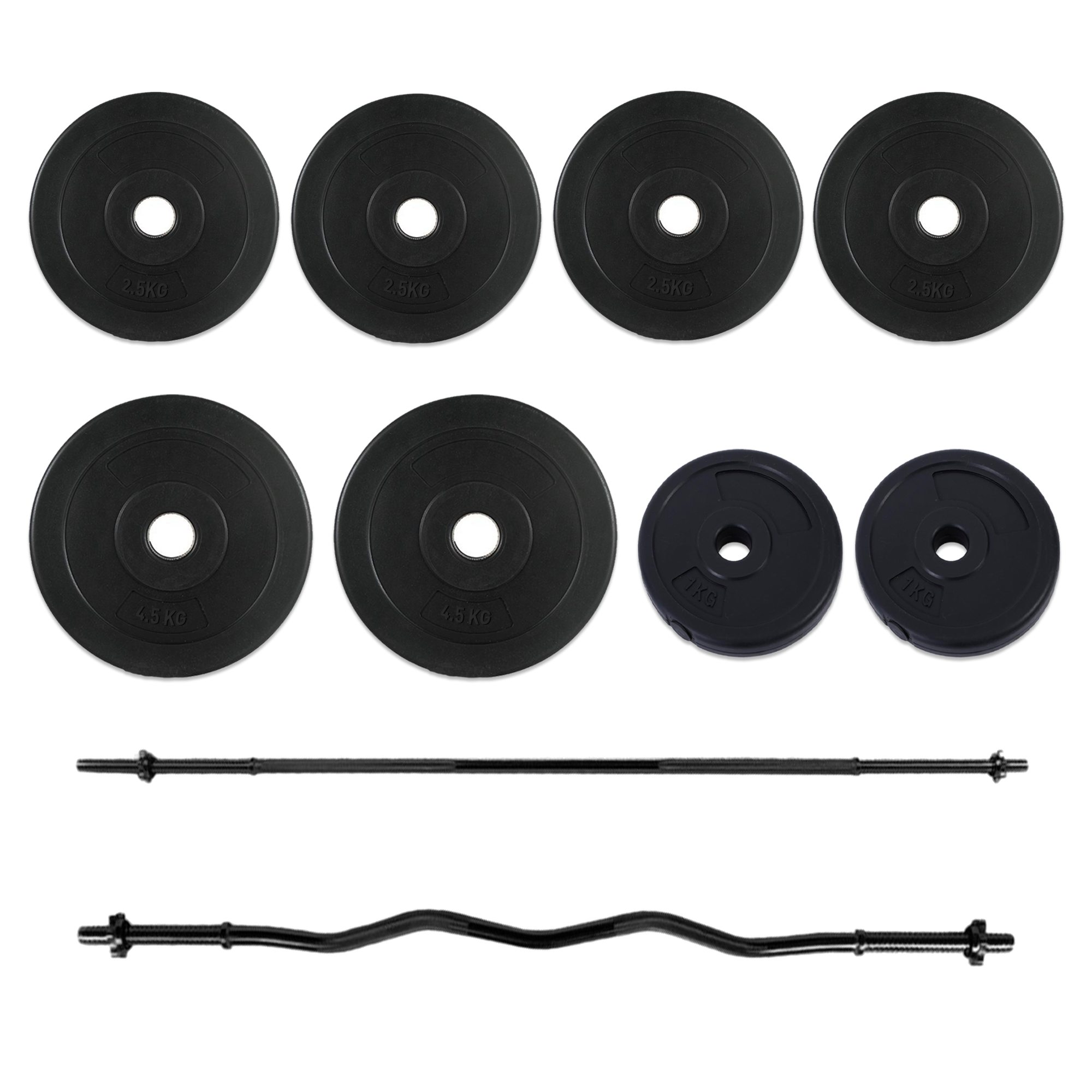 Kit de Pesas 4 en 1 para Ejercicios de Distinto Peso Bluelander 