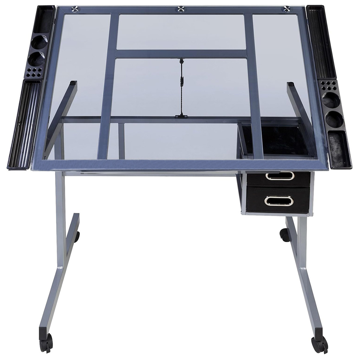  Restirador de Cristal Templado para Dibujo Profesional con Banco de Trabajo con Altura Ajustable Bluelander 