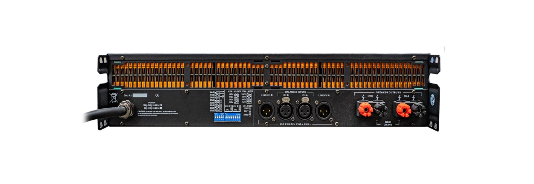 Melo Fp14000 Amplificador Profesional 4400w 2 Canales