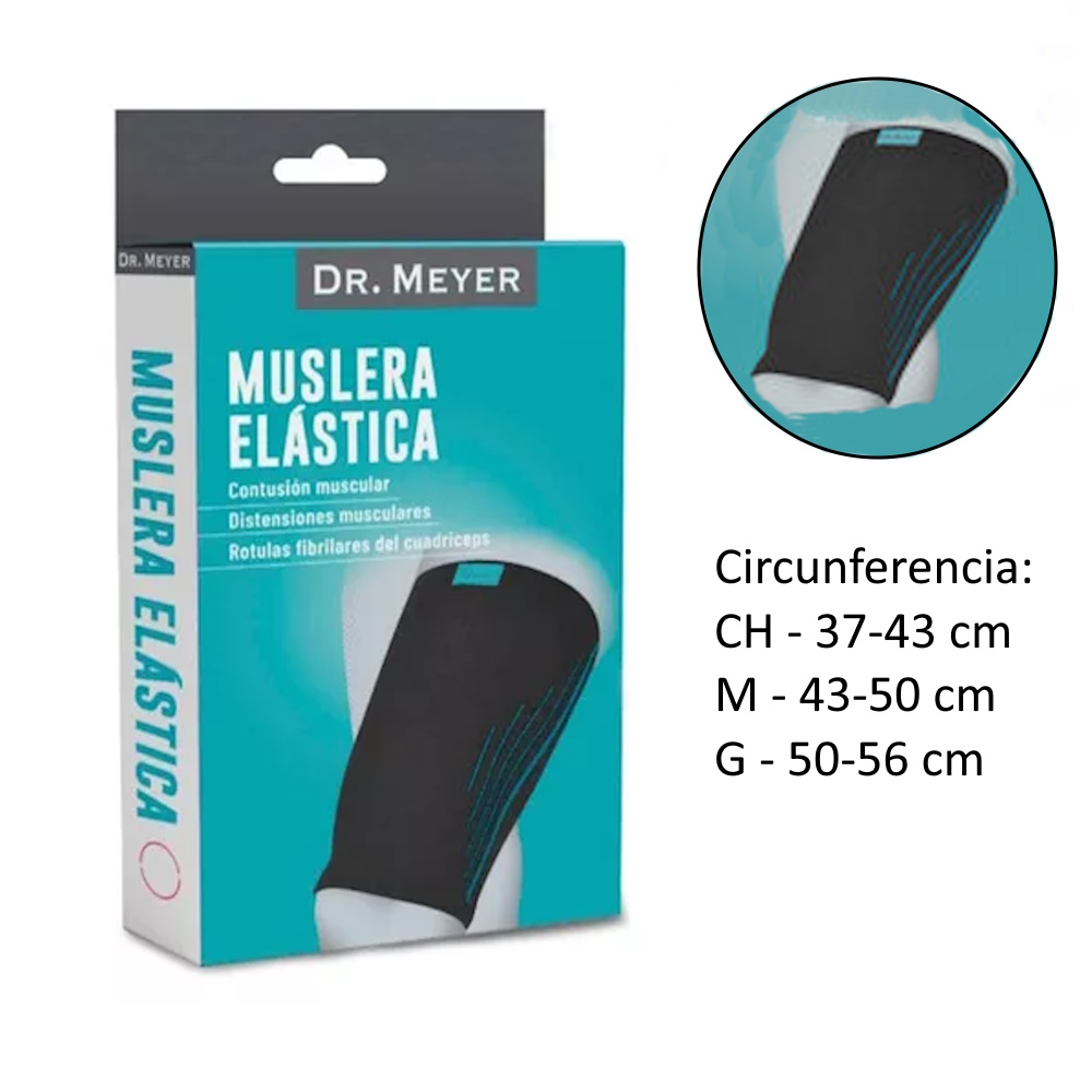 Muslera Compresión Elástica Soporte de Muslo Dr Meyer