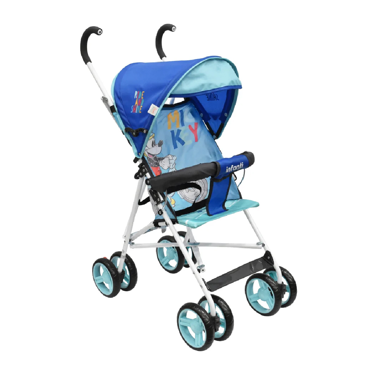 Carriola de Bastón Infanti Mickey Azul