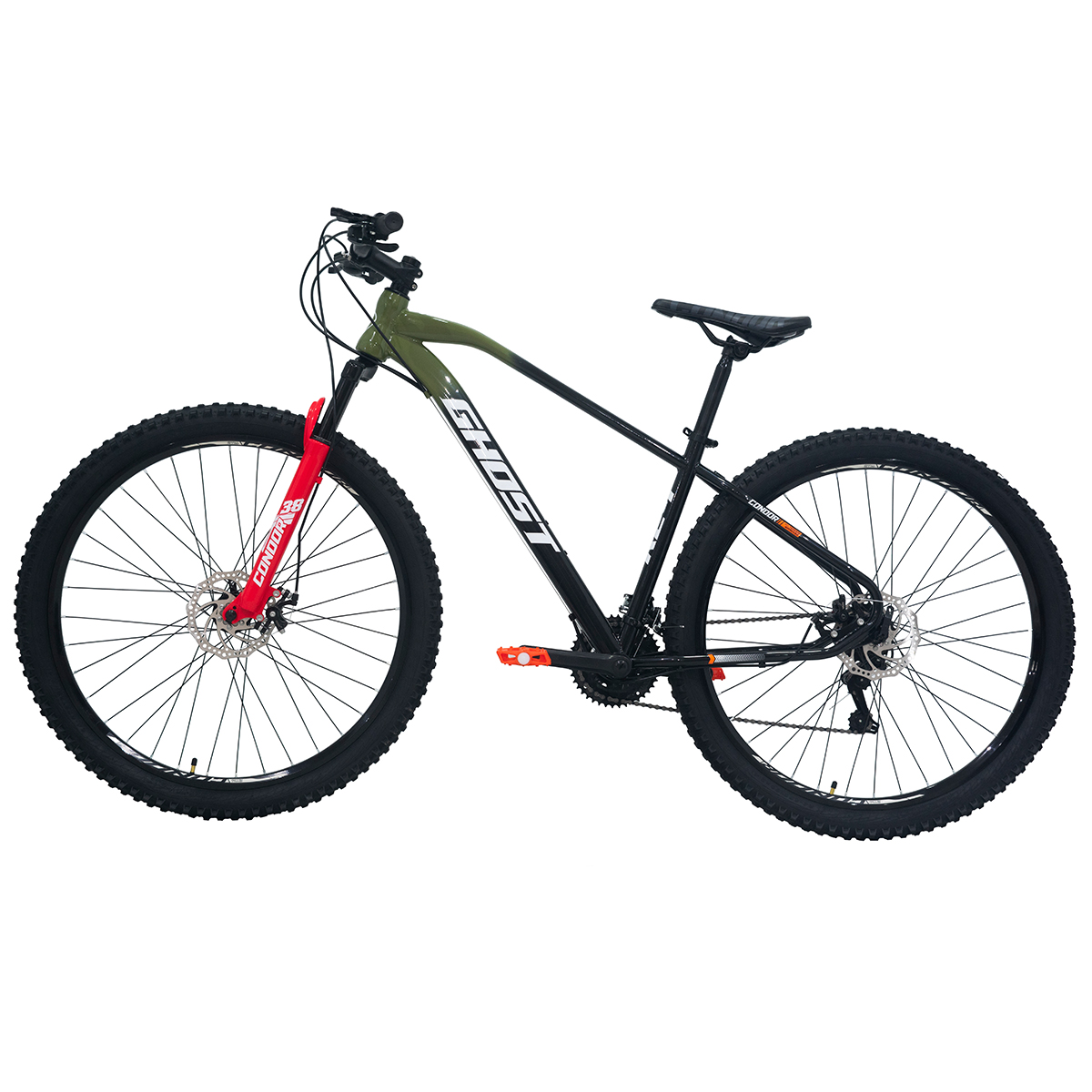 Bicicleta Ghost Claw Rodada 29 Verde De Montaña