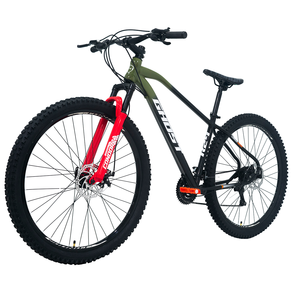 Bicicleta Ghost Claw Rodada 29 Verde De Montaña