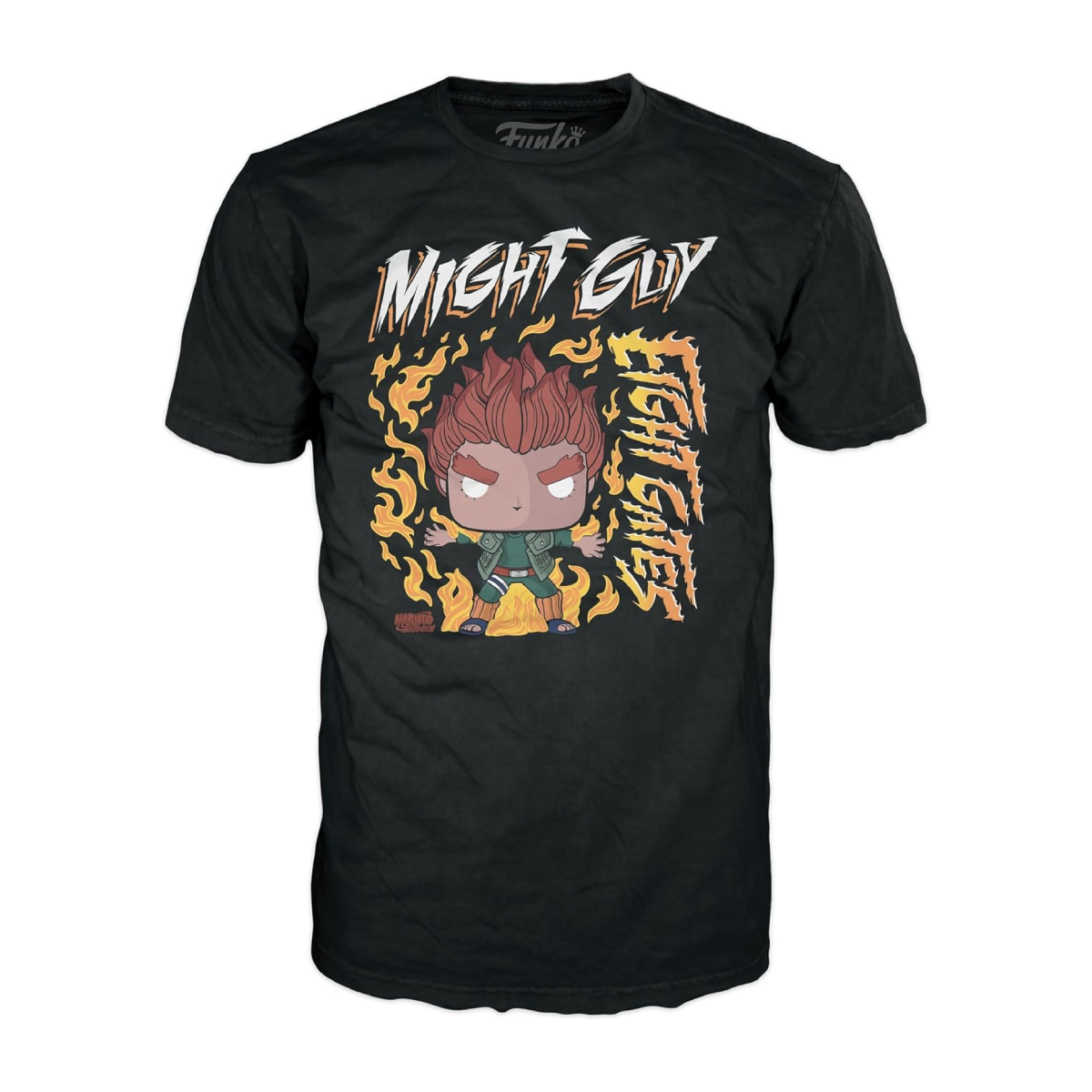 Funko Boxed Tee: Naruto - Guy 8 Puertas Playera Mediana