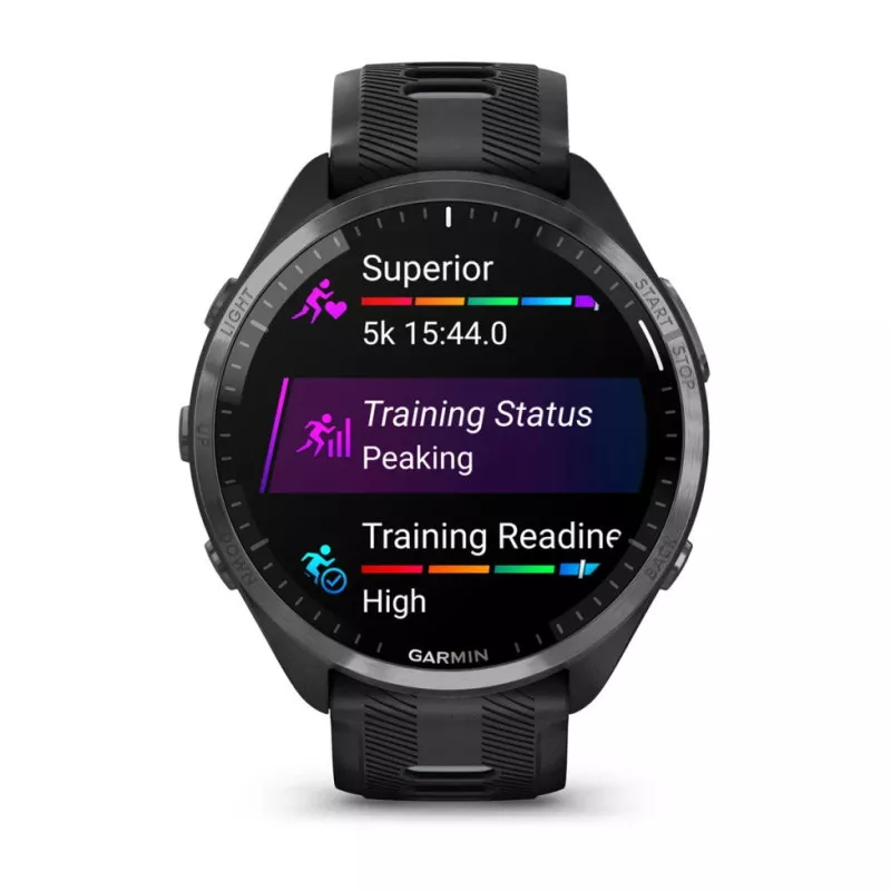 Reloj Inteligente Monitor Garmin Forerunner 965 Negro Multideporte
