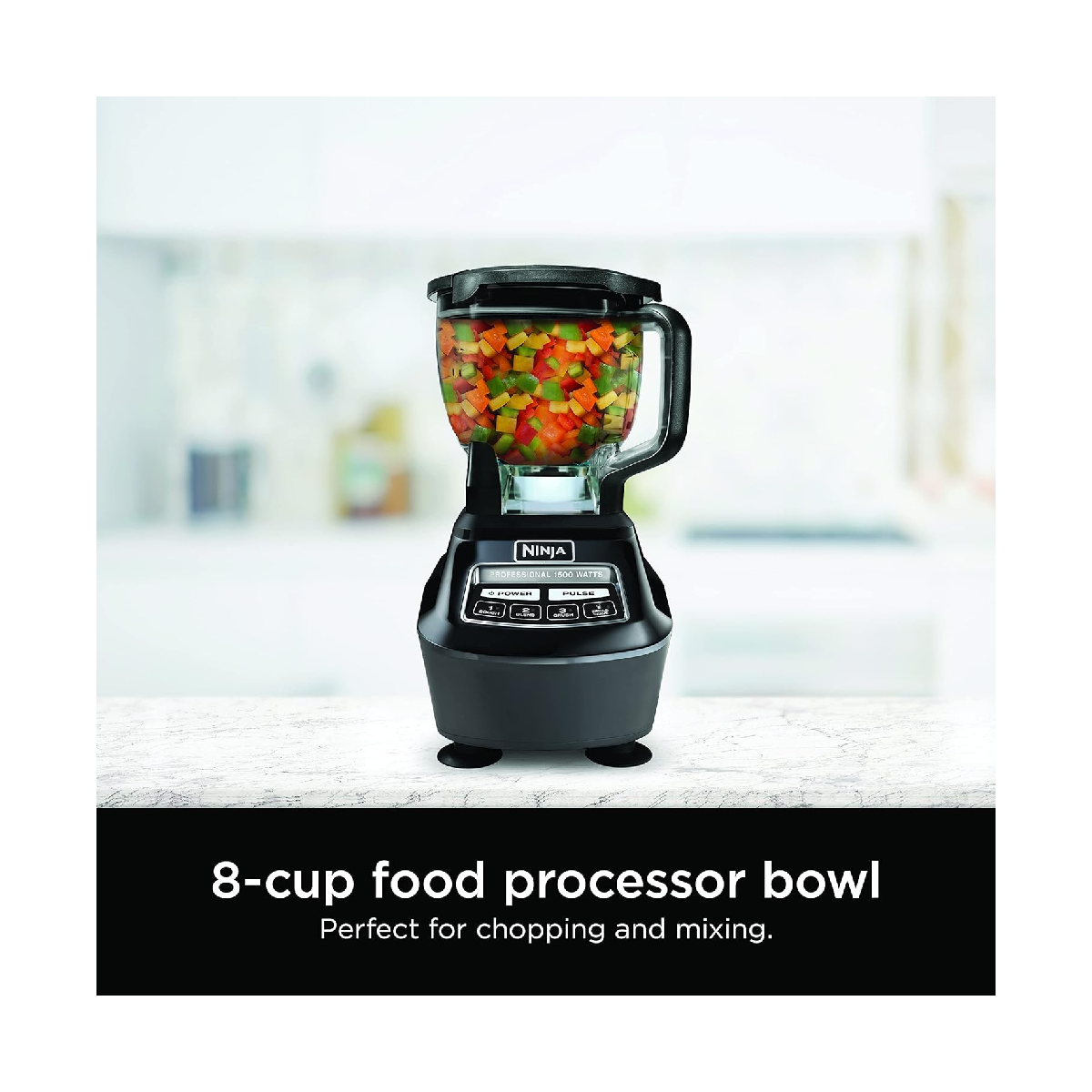 Ninja - Sistema de Cocina 3 en 1, Licuadora XL y Personal + Procesador | BL770AMZ