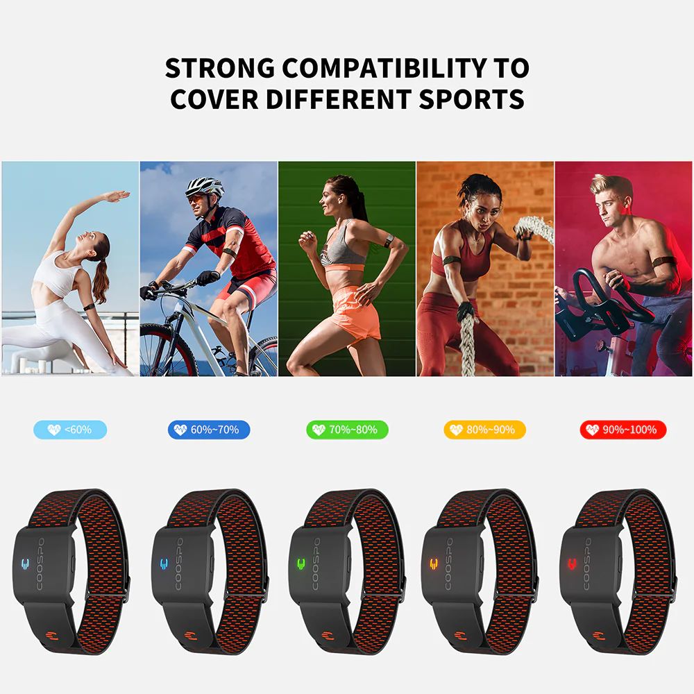 SENSOR CARDIACO BRAZO COOSPO HW9