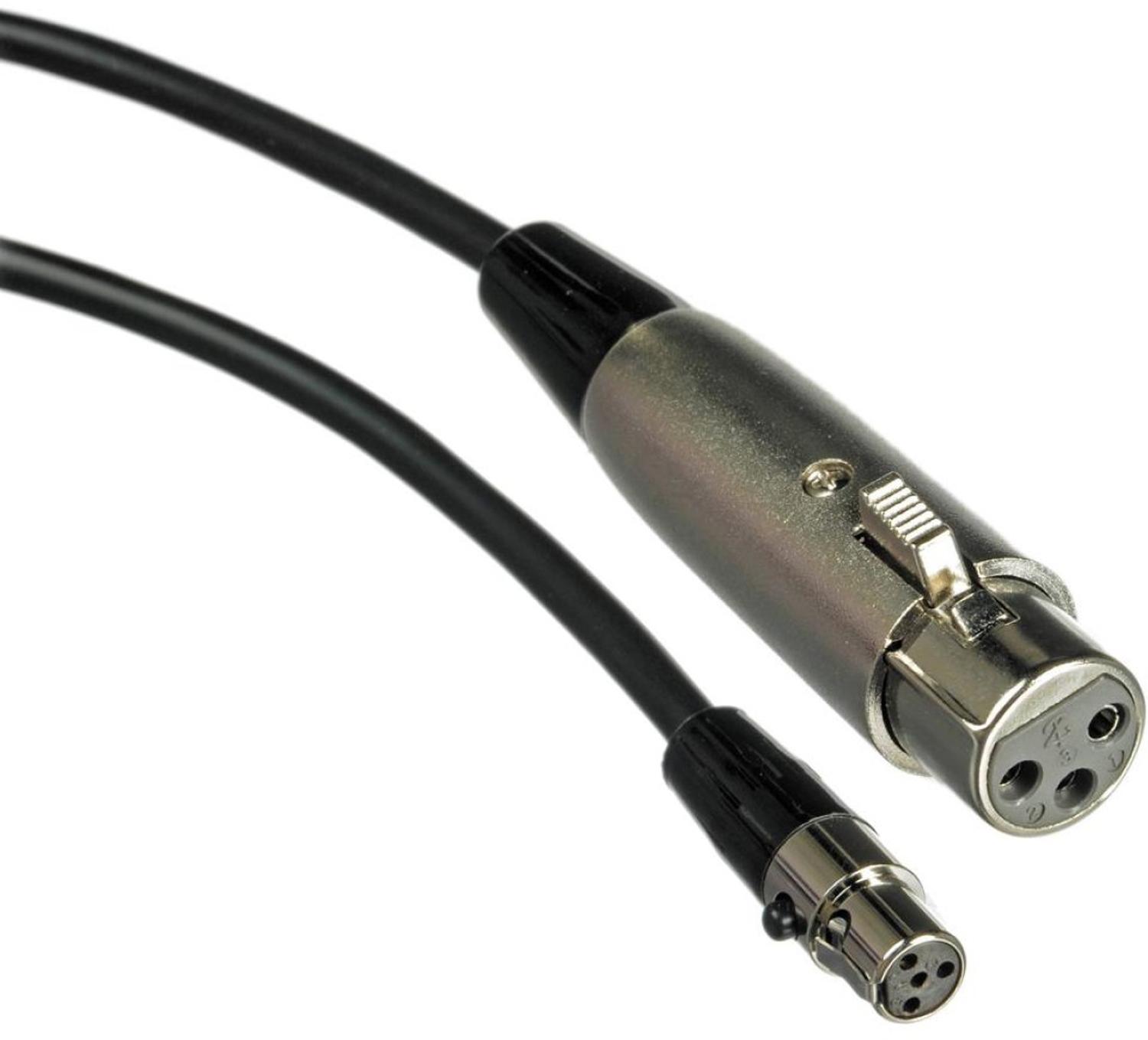 Shure WA310 Cable de Micrófono de XLR a TA4F Para Bodypack.