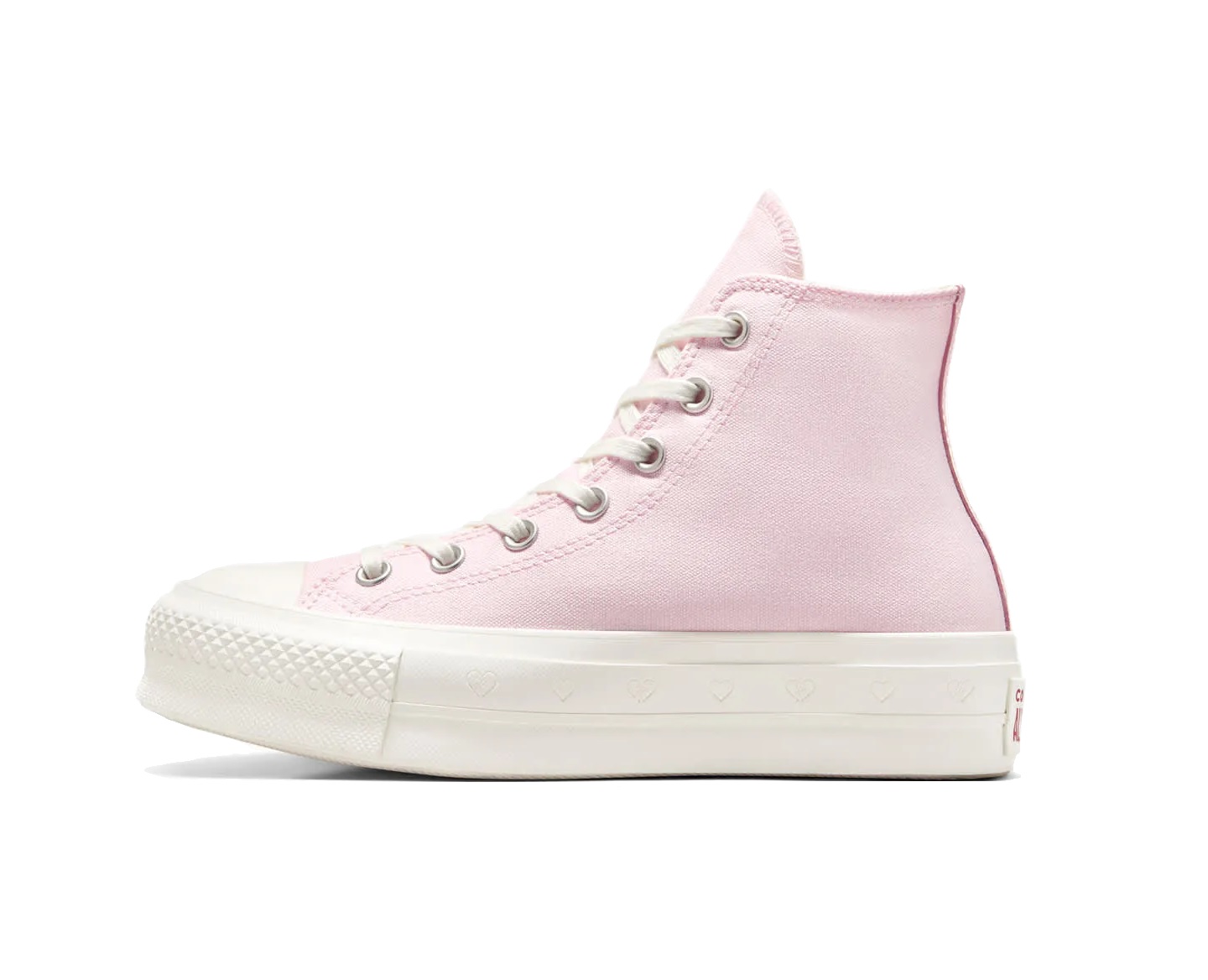 Tenis Converse San Valentin de Plataforma de Lona para Mujer Original A13652C