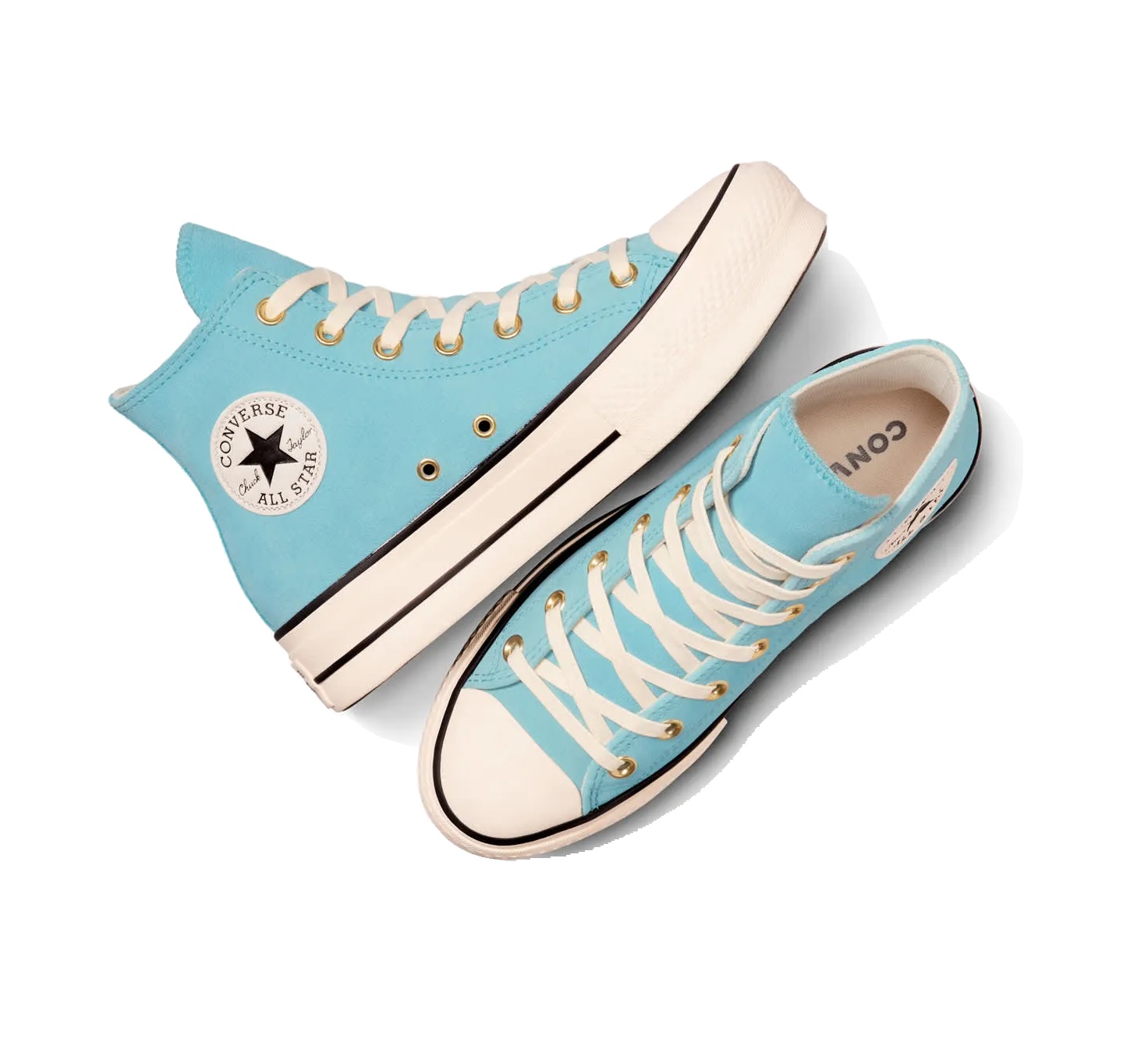 Tenis Converse de Plataforma Lift de Gamuza para Mujer Original A13824C